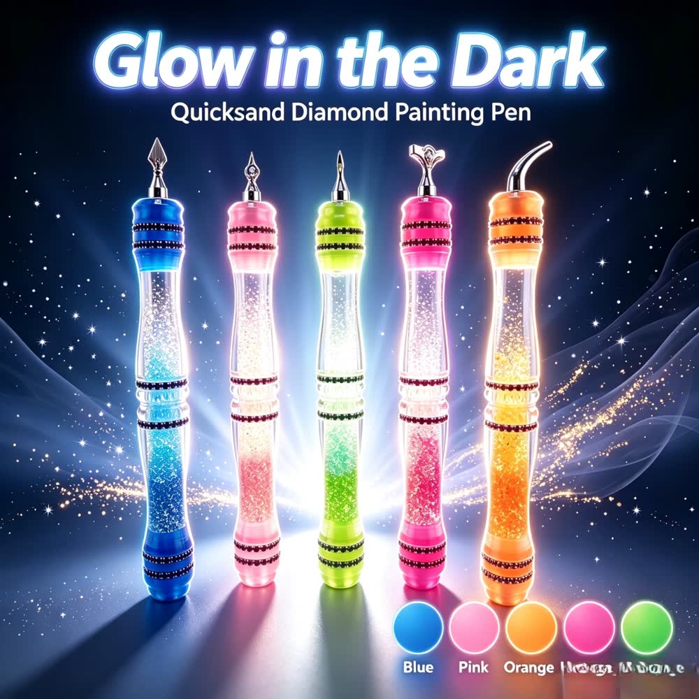 Liquid Glitter Diamond Painting Resin Drill Pen - Image 11